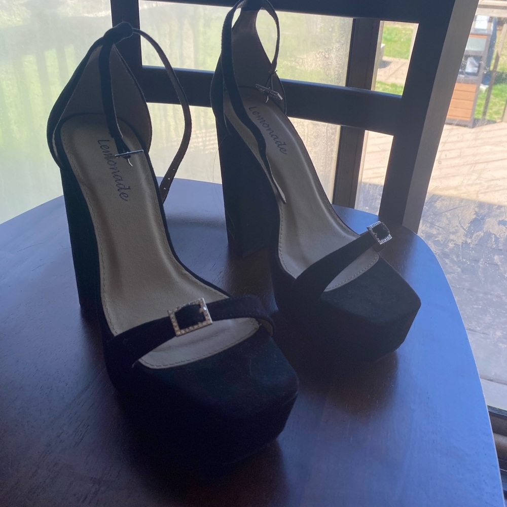 Black Laura Boutique Heels